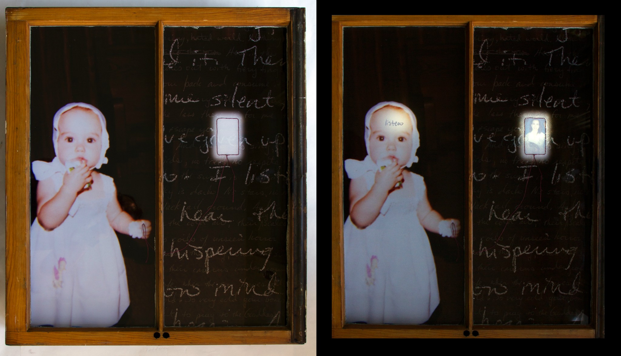 Viewer-Activated Lightbox, 27 x 30.5” (69 x 77cm)
